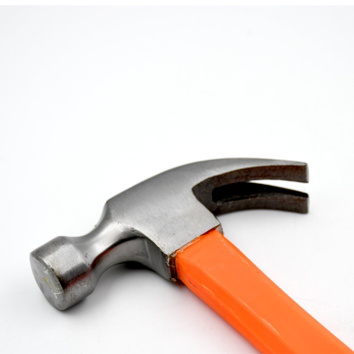 Corrosion-resistant claw hammer.