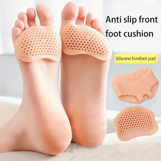 SILICONE FRONT FOOT PAD ANTI-SLIP INSOLE FOR PAIN RELIEF, FOR FOREFOOT PAIN CZ_369