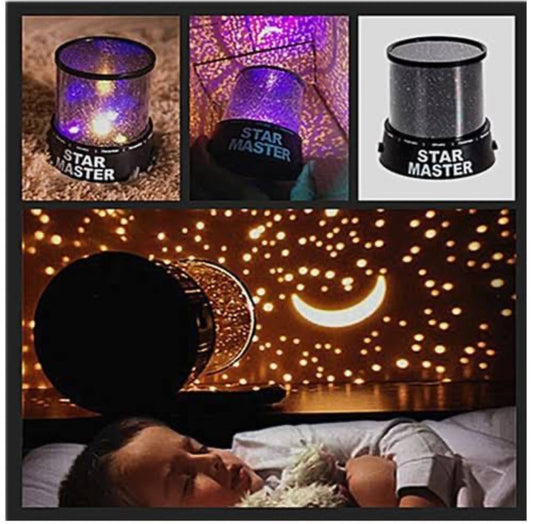 1pc Star Projection Light For Bedroom Home Decoration, Christmas, Birthday, Party, Romantic Gift, Random Color